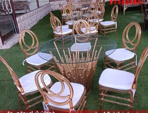 تأجير طاولات للمناسبات بالكويت | ضيافة السعادة – 97362660