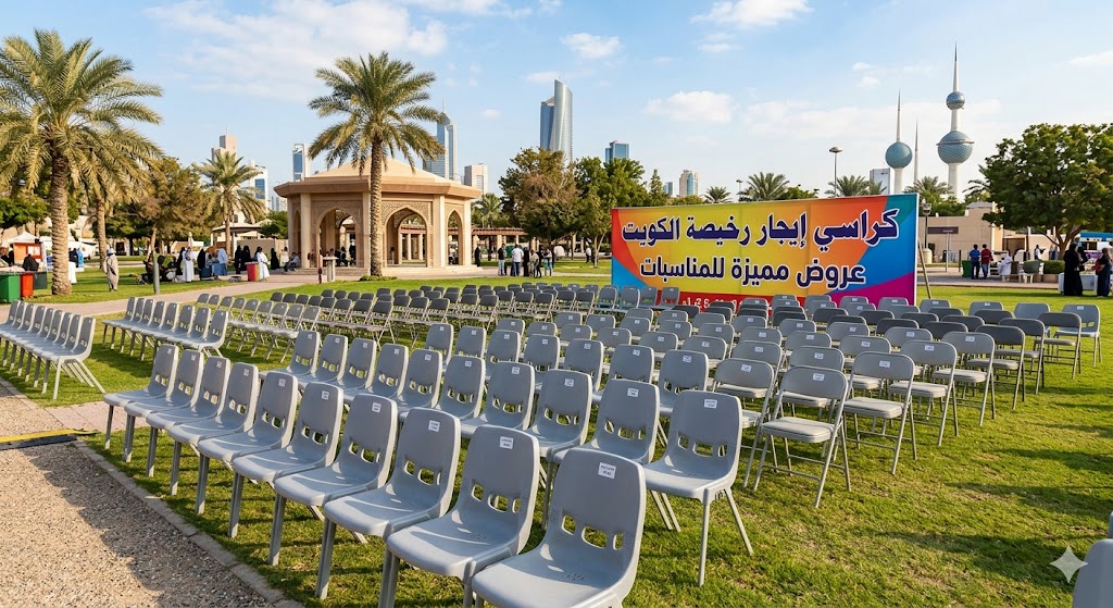 كراسي إيجار رخيصة الكويت