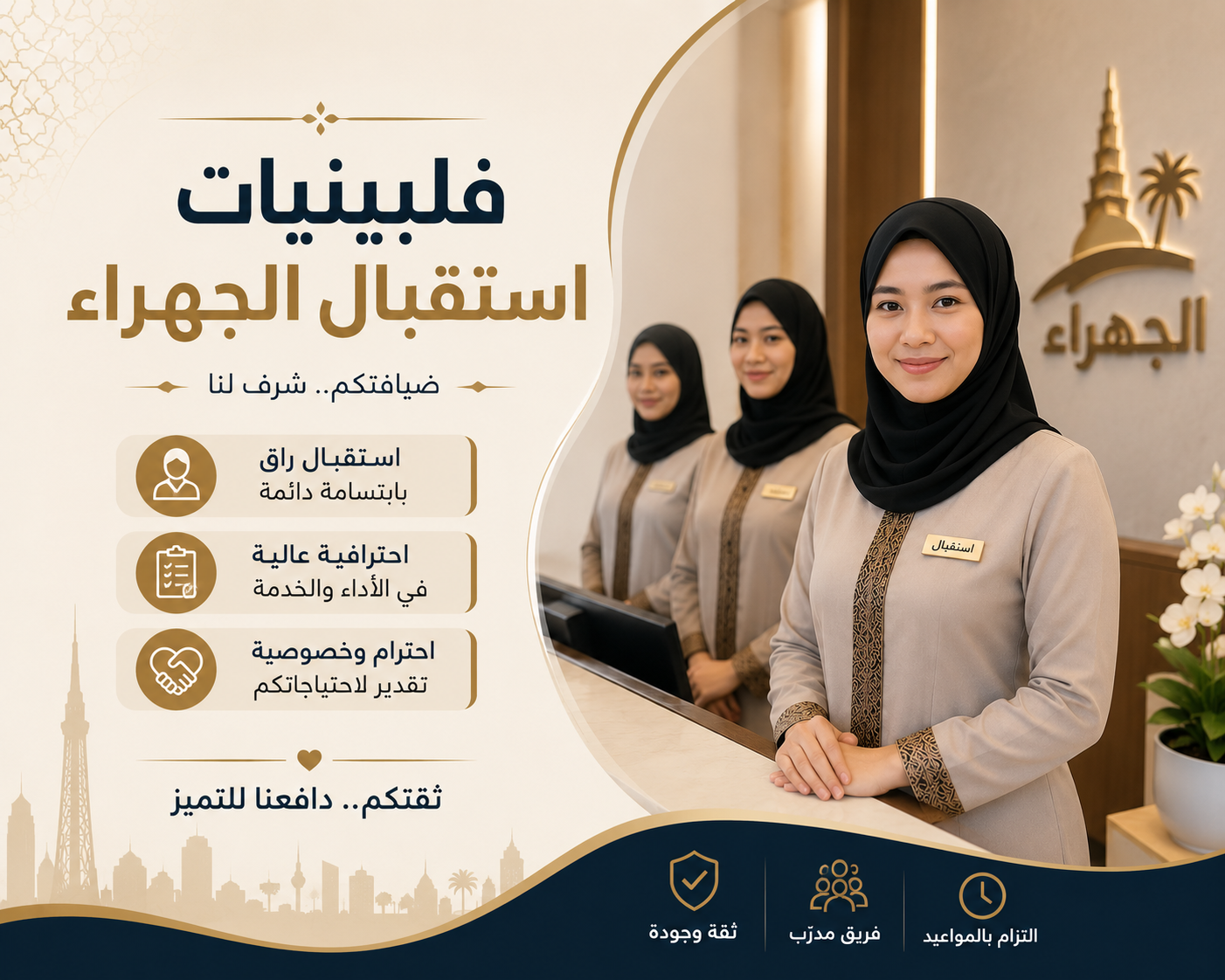 فلبينيات استقبال الجهراء