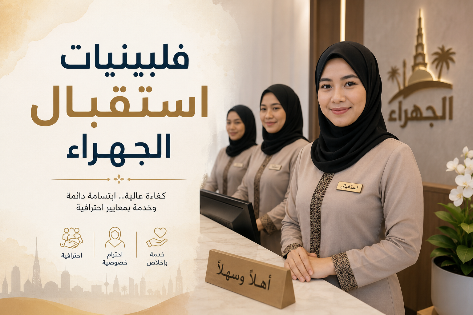 فلبينيات استقبال الجهراء
