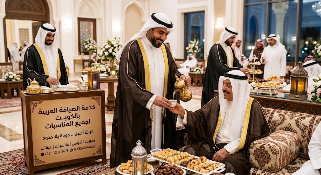 خدمة الضيافة العربية بالكويت لجميع المناسبات