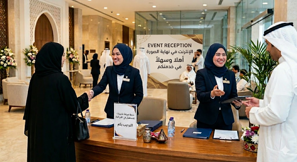 خدمة ضيافة فلبينيات للاستقبال في الفروانية