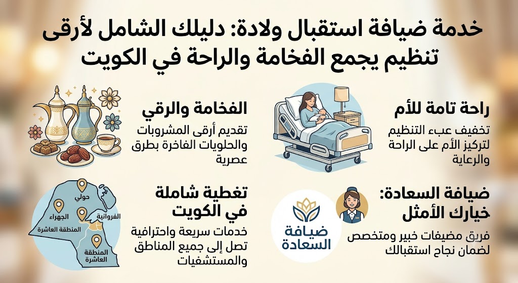 خدمة ضيافة استقبال ولادة